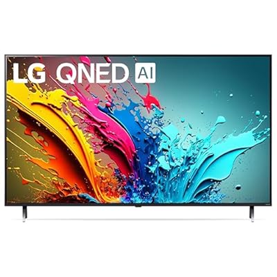 LG 55-Inch Class QNED85T Series LED Smart TV 4K Processor Flat Screen with Magic Remote AI-Powered with Alexa Built-in (55QNED85TUA, 2024)