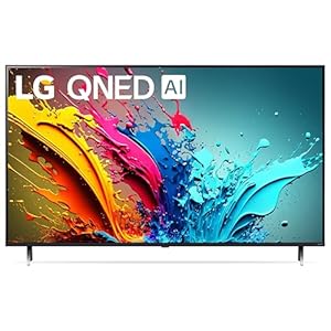 LG 55-Inch Class QNED85T Series LED Smart TV 4K Processor Flat Screen with Magic Remote AI-Powered with Alexa Built-in (55QNED85TUA, 2024)