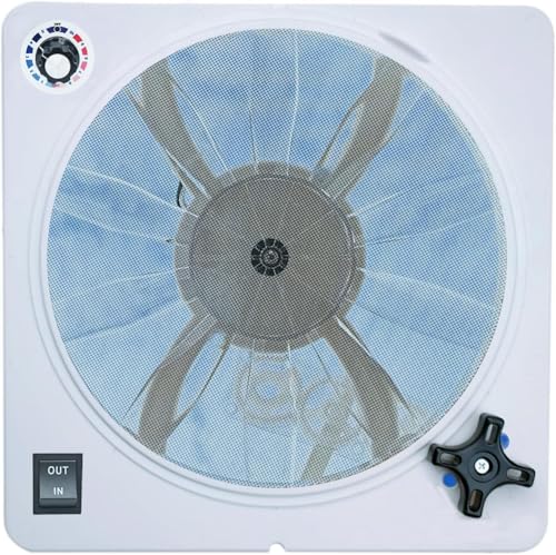 Upgrade Kit Rv Roof Vent Fan Motor Replacement Blade Compatible with Hengs or Ventline