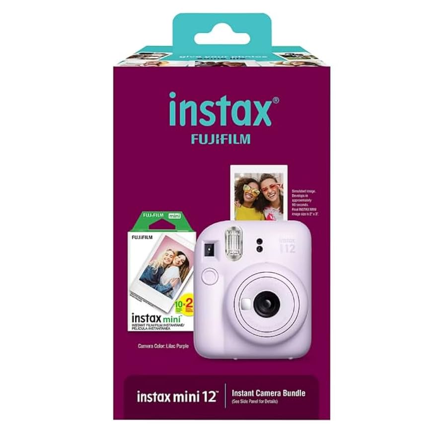 instax mini 12(パープル) Amazon.com : Fujifilm Instax Mini 12 Instant Camera (Lilac