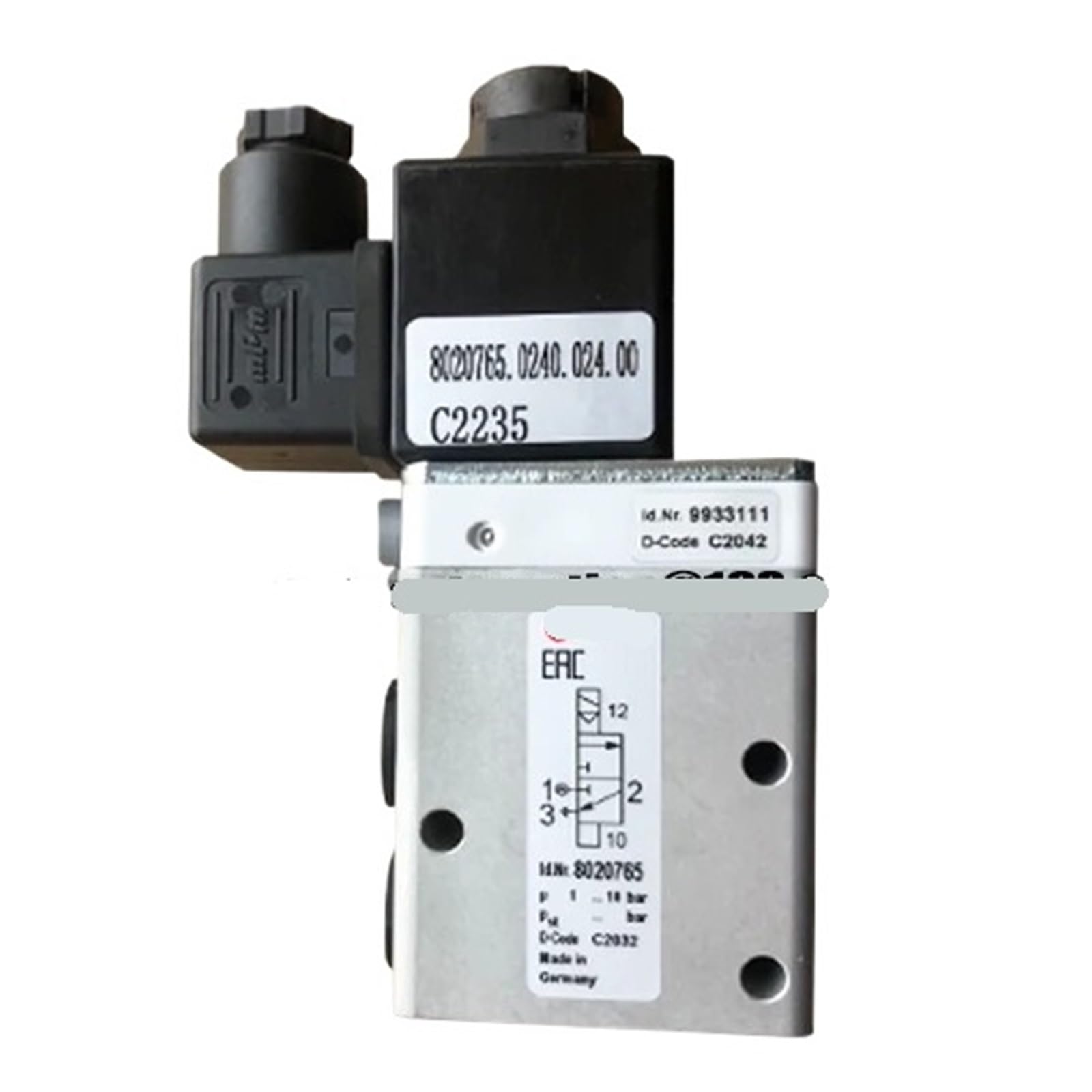 CXDFRSER 8020765.0240.024.00 G1/4 Solenoid Valve