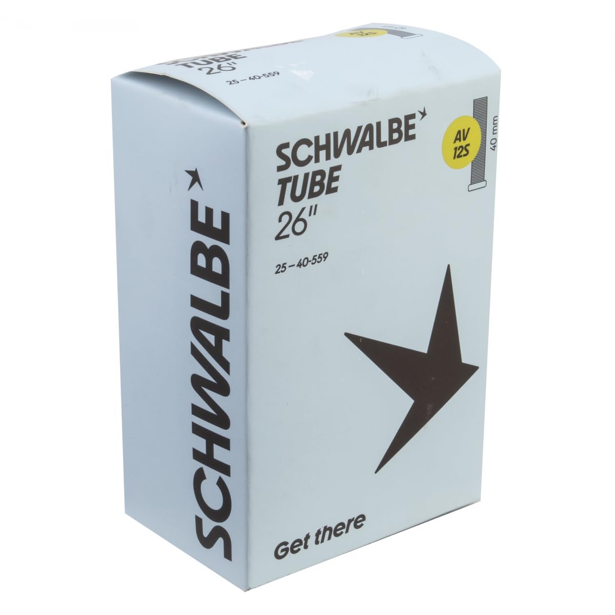 Schwalbe AV12S Schrader 40 Mm Inner Tube 26´´