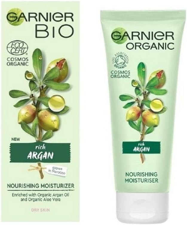 Face Cream, GARNIER Bio Argan Nourishing Moisturizer, 50 ml