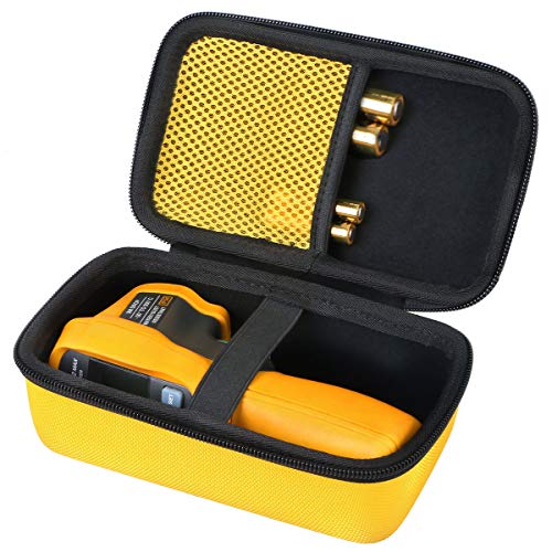 co2crea Hard Travel Case Replacement for Fluke 62 / Fluke 64 / Fluke 59 MAX MAX+ Plus Infrared IR Thermometer (Yellow Case)