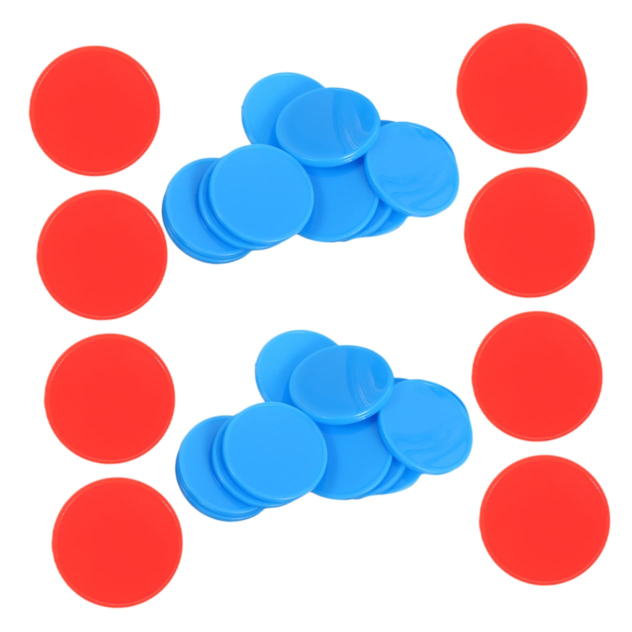 Abaodam 200pcs Reward Coin Toys Counting Chips Sorting Disks Bingo Chips for Boys and Girls Math Learning