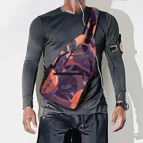 Bolso cruzado tipo sling para hombro y pecho miniatura 7