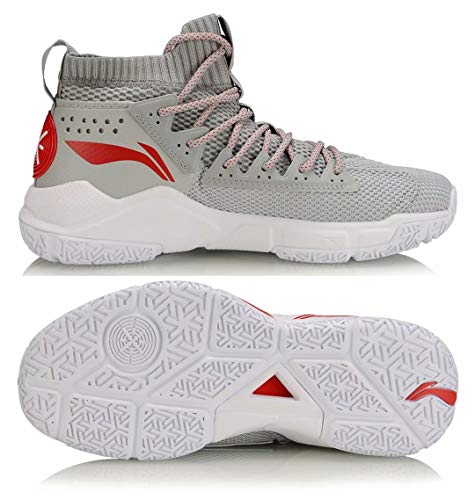 LI-NING Fission Series Wade tênis masculino profissional de absorção de choque com forro de basquete
