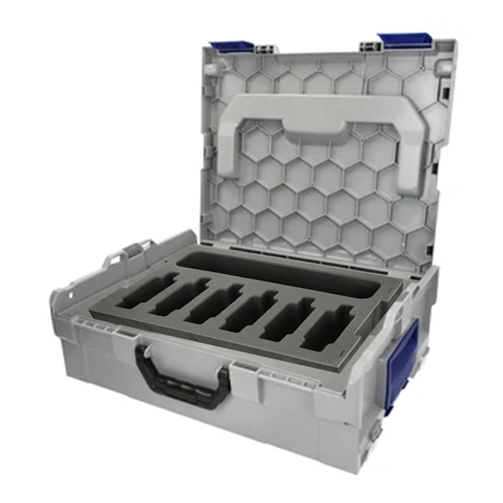L-BOXX 136 Werkzeugkoffer mit Pressbackeneinsatz für 6 Pressbacken