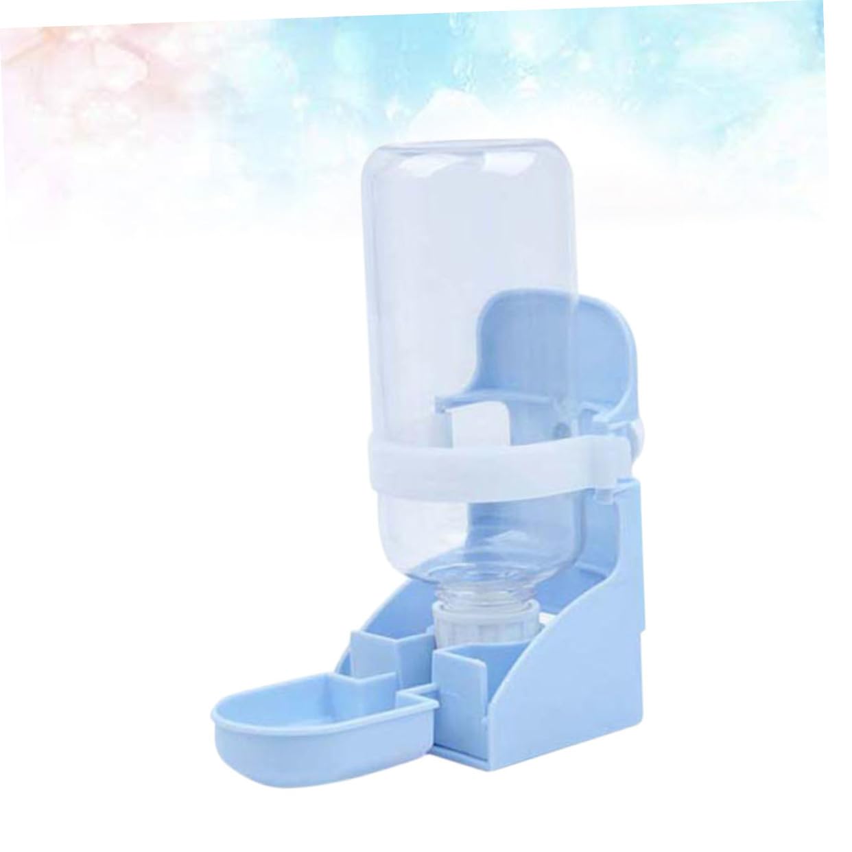 FRCOLOR 2stücke Pet Automatic Water Feeder Für Katzen Hunde Und Tauben Blauer Trinker Für Haustiere Auslaufsicheres Design Praktischer Wasserspender Für Zuhause Und Tierhandlungen