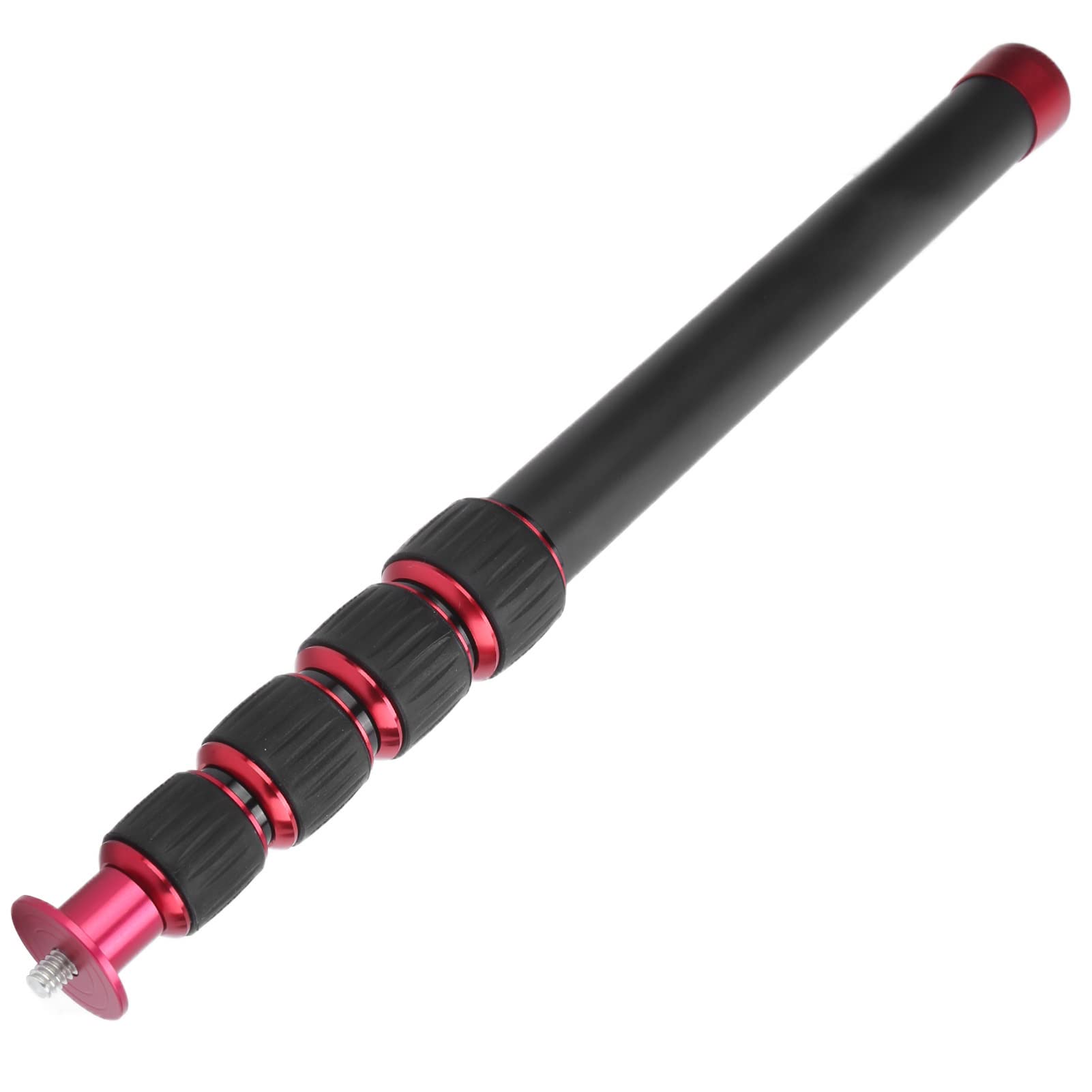Camera Monopode, monopode per telecamera professionale con piedi LR - 255 in lega di alluminio in lega pesante Monopode da viaggio portatile telescopico per estensione lun