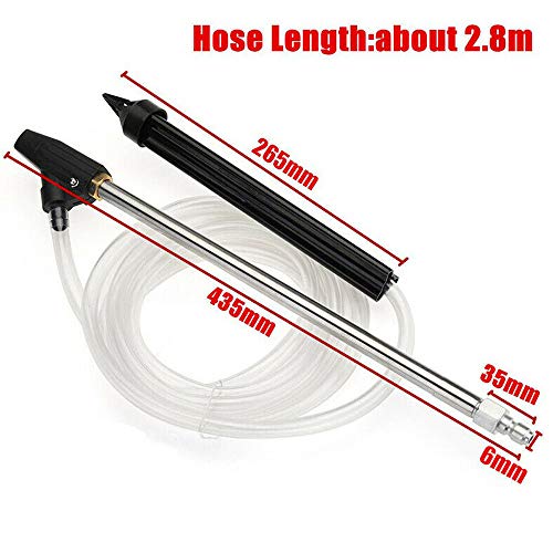 Sandblaster Pressure Washer Sand Wet Blasting Lance kit Nozzle 1/4 Quick Connect