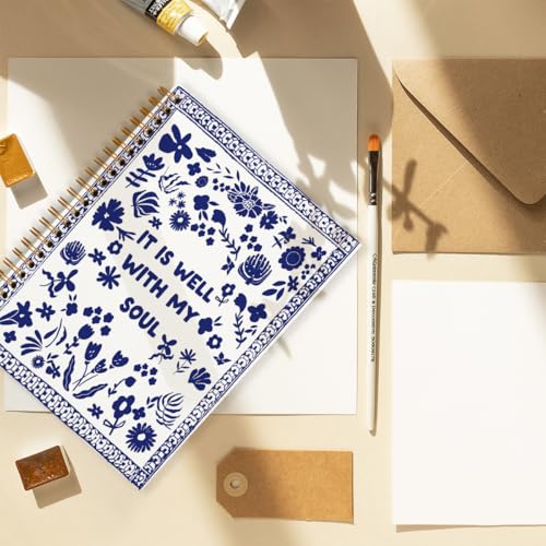 405DS Notebook Bluebible Journal de notes haut de gamme avec reliure cousue durable - 3