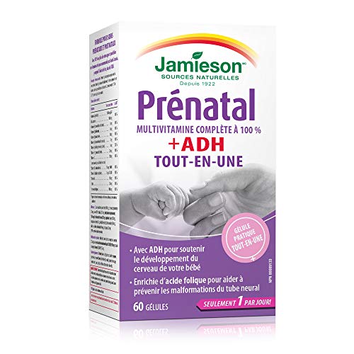 Jamieson Prenatal Complete Multivitamin With Dha Supplement 60 Softgels #TOP1