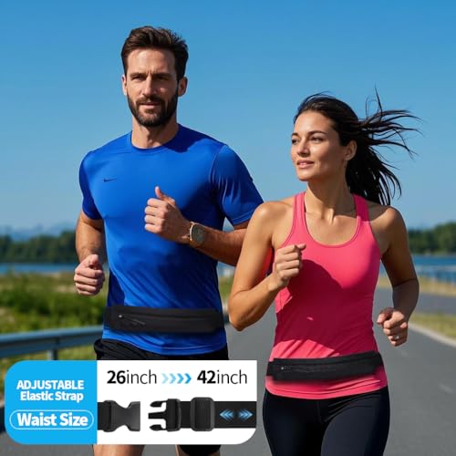Ceinture de course fine USHAKE support de téléphone portable - 4