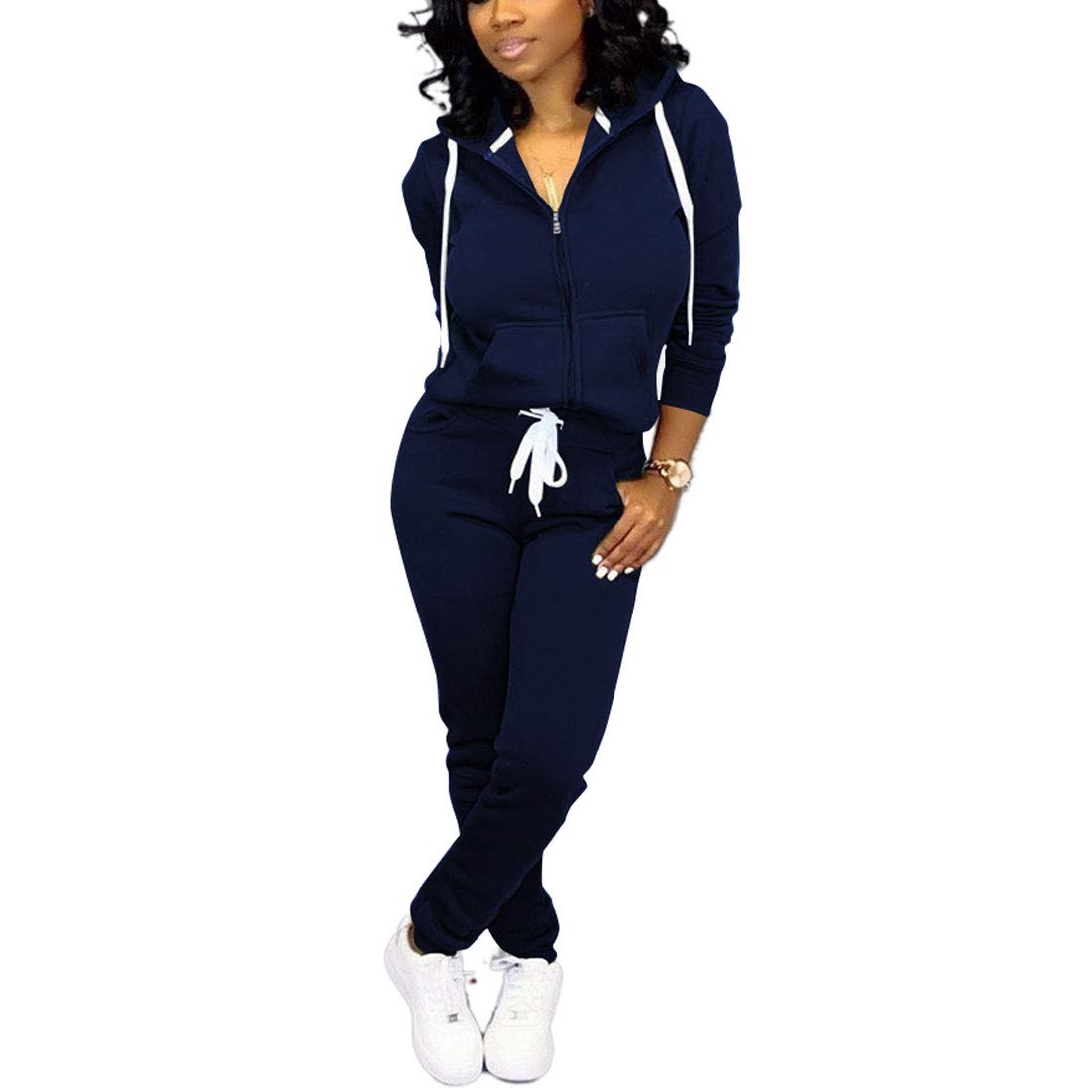 Nimsruc Jogging Suits for Women 2 Piece Casual