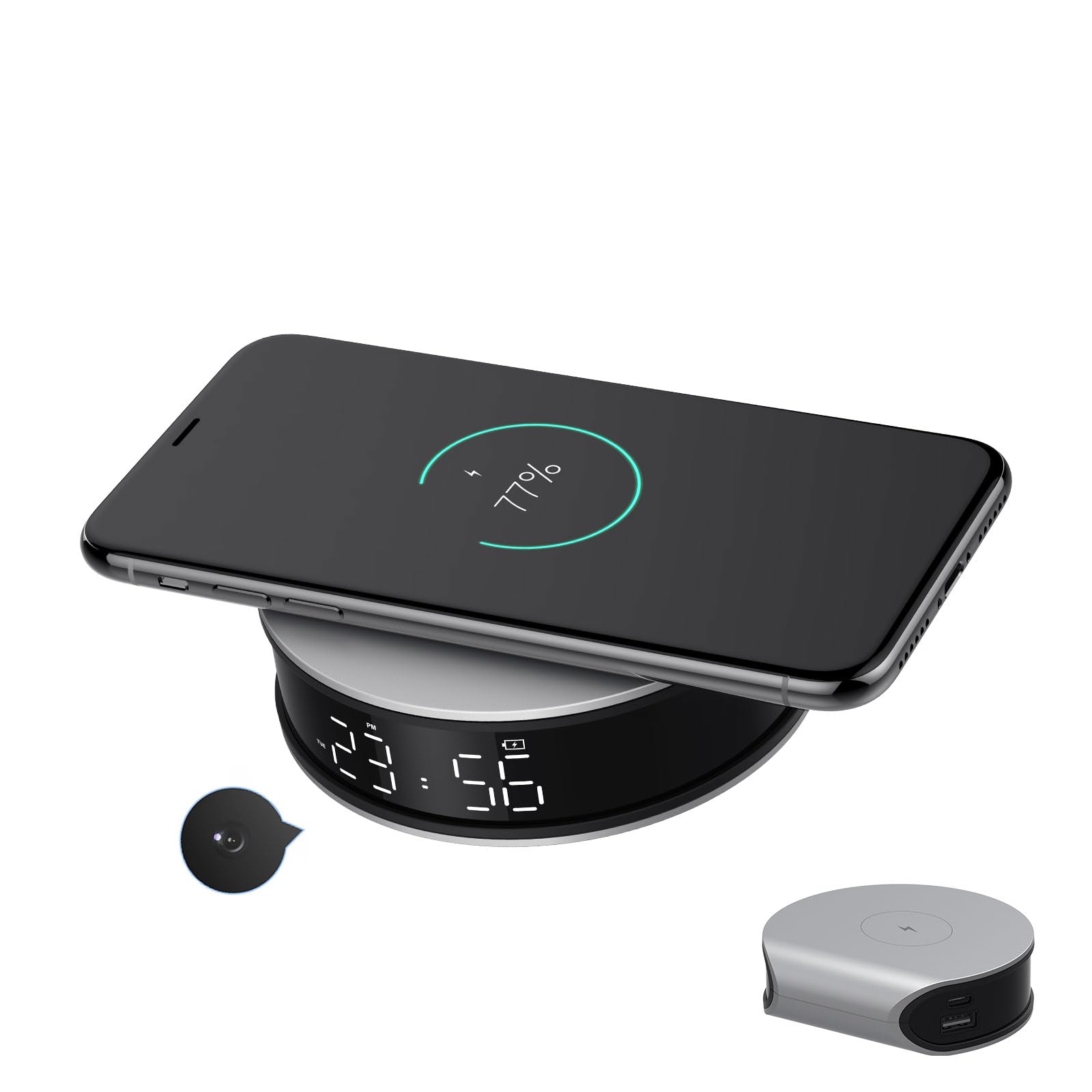 Amazon.com: LIZVIE 3-in-1 Hidden Cam Clock with WiFi -Spy Camera