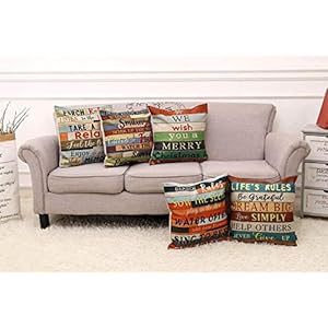 Trendinsquarepillowcover18x18inchdecorativethrowpillowcaseporchrulespl240tr Urban Country Home Decor Trendin square pillow cover 18 x 18 inch decorative throw pillowcase porch rules pl240tr urban country home decor