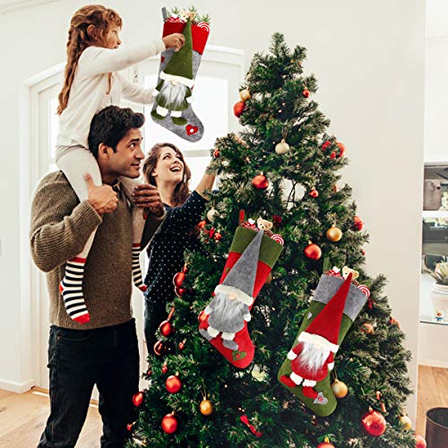 image for Dreampark Christmas Stockings, Big Xmas Stockings Decoration - 18