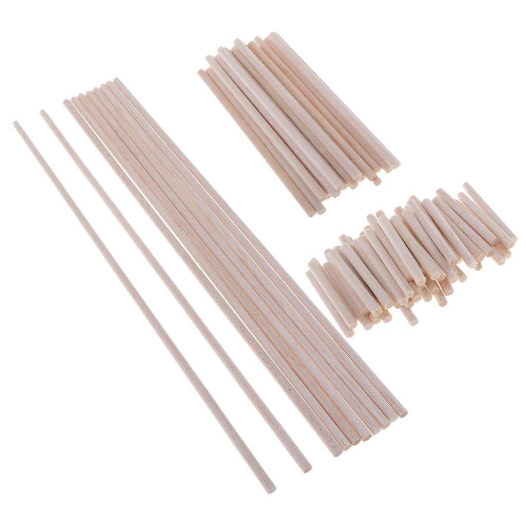 CALANDIS Balsa Wood Stick Unfinished DIY Wood Modelling Stick 20pcs 120mm-image-6