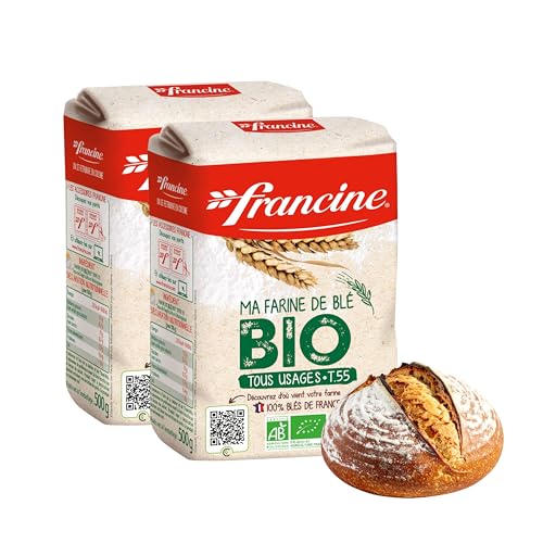 Francine Organic Wheat Flour, T55 Bio French Flour from Fran...