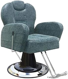 HLZY Sillas de salón para Estilista, Classic Styling Silla de salón Estilista Hidráulico Peluquero Silla Pesada Sillas de barbero RECLINIÓN HIDRAULICA (Color : Retro Green, Size : B)