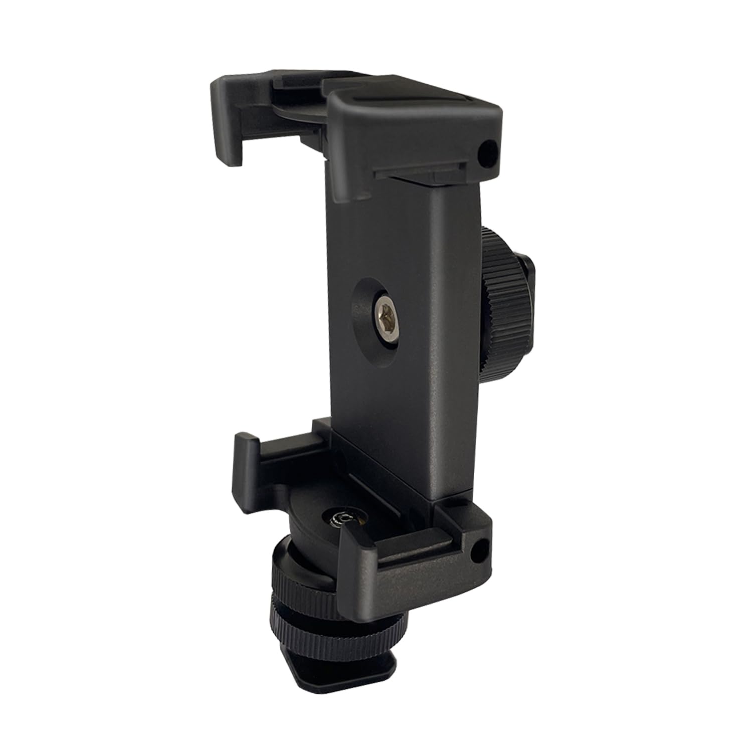 Suptig Adjustable Power Bank Holder with 2 Cold Shoe Mount for Camera Rig, Phone Mount.