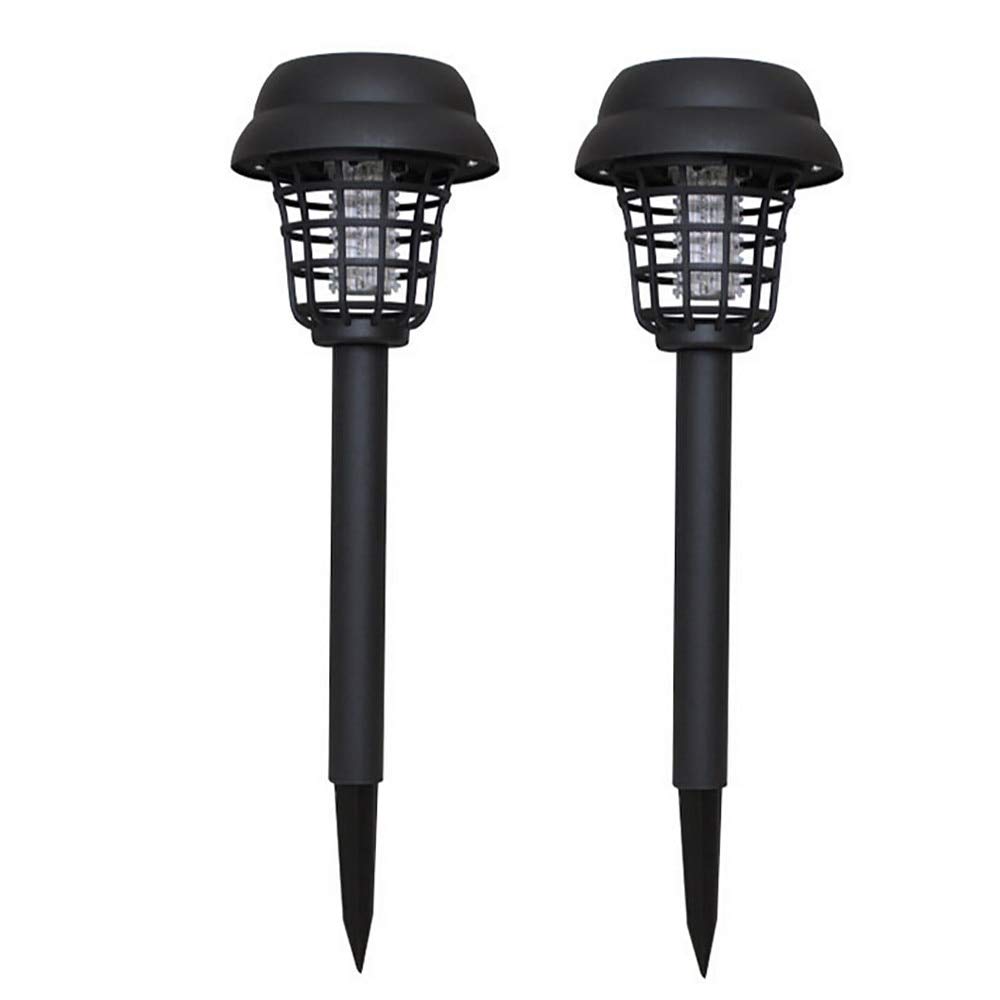 Lámpara Led Solar para Matar Mosquitos, lámpara de jardín para césped para Exteriores, Resistente al Agua y antimosquitos, lámpara Led para Matar Moscas y plagas de Insectos