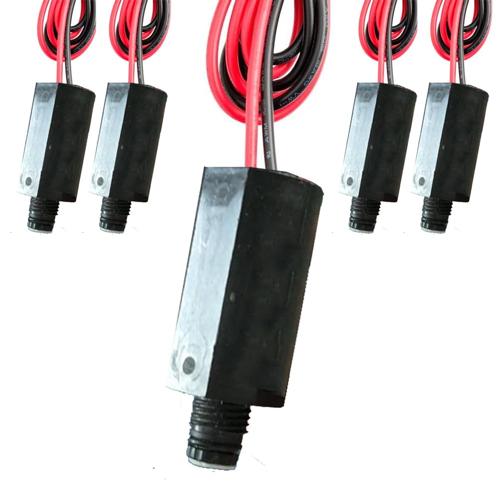 Suinga Pack 5 Solenoide 9V para Electroválvulas Hunter 9V | Solenoide para válvulas de riego 9V Latch Hunter