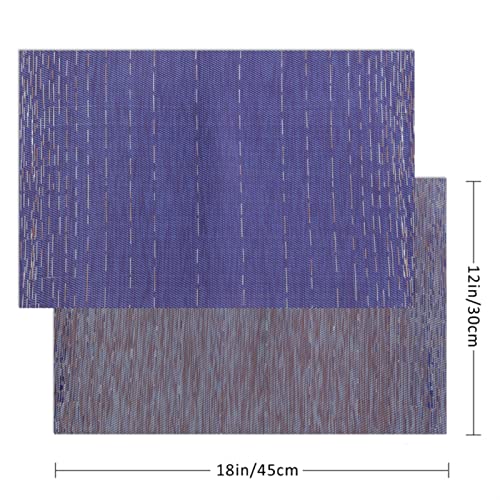 Linge de table moderne en PVC résistant : tapis de table au design soigné pour repas - 3