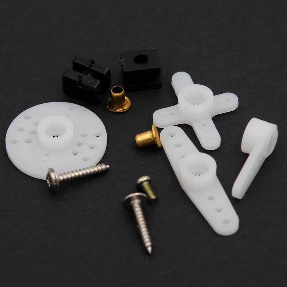 SPARKHOBBY Corona DS939MG - Sterzo digitale 2,5 kg/0,14 sec/12,5 g, micro ingranaggi in metallo, per accessori robot modello di aeroplano RC (4 pezzi)