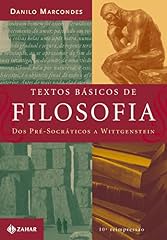 Capa de Textos básicos de filosofia: Dos pré-socráticos a Wittgeinstein