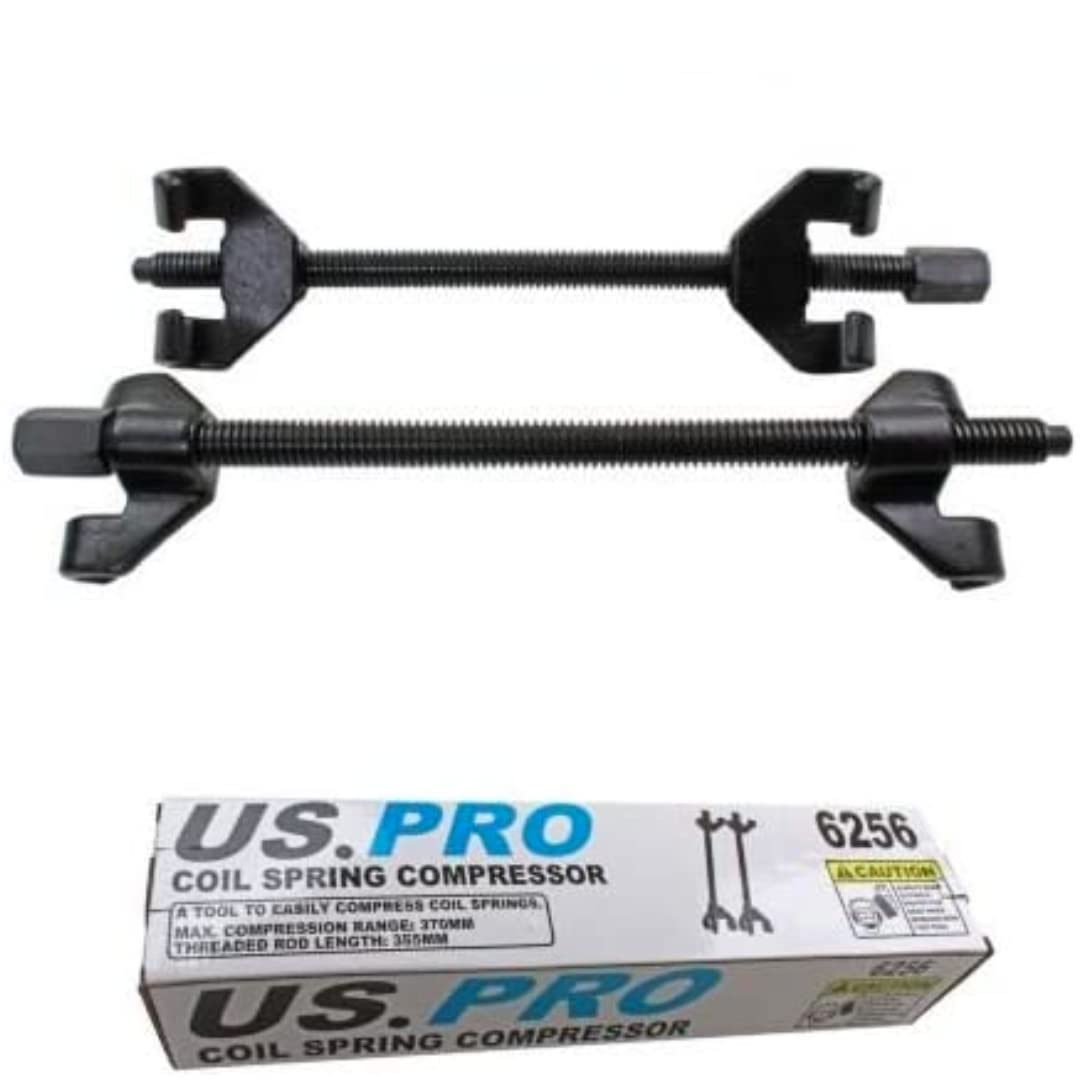 US Pro molla elicoidale resistente compressore 370 mm 2PC Coil Spring morsetti 6256