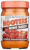 Hooters Hot Wing Sauce, Fat Free, 12 Ounces (Pack Of 6)