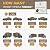Whizzy Wheel Car Decal and Sticker Remover Tool with Drill Adapter Kit, Rapid Decal Eraser Wheel, Pinstripe, Adhesive & Vinyl Decal Remover