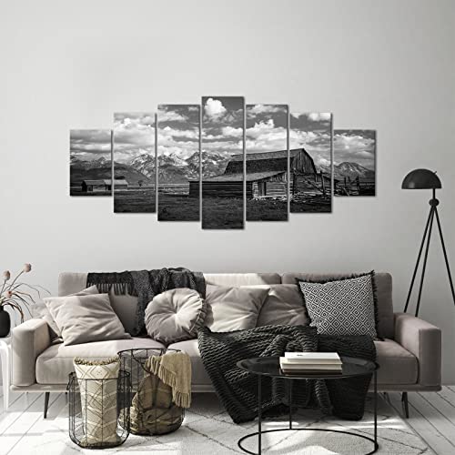 LevvArts Grand Teton National Park Canvas Wall Art Set #TOP22