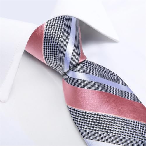 Set de corbata de seda para hombre con accesorios miniatura 2