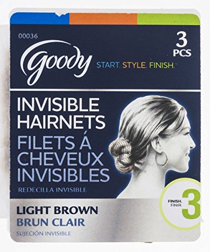 Hair Nets - 3 Count - Light Brown