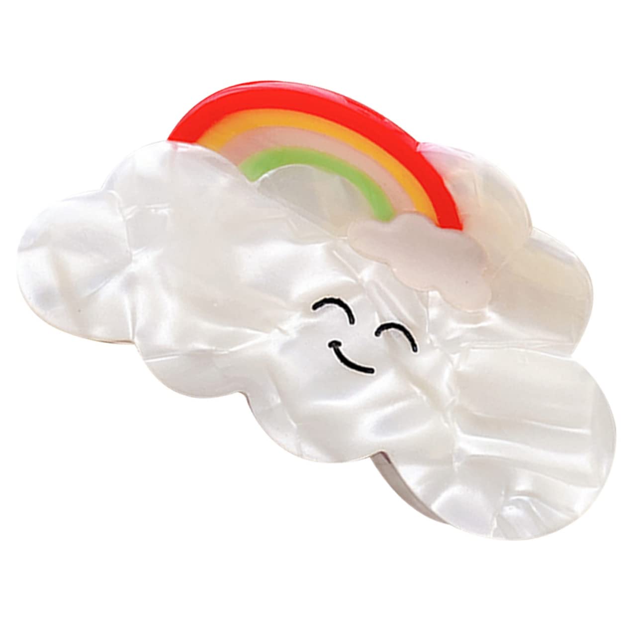 Vaguelly Cloud Claw Clips for Women Creative Rainbow Shark Jaw Hair Styling Tool Durable and Flexible Hair Accessories for All Hair Types Vaguelly Cloud Claw Clips for Women Creative Rainbow Shark Jaw Hair Styling Tool Durable and Flexible Hair Accessories for All Hair Types