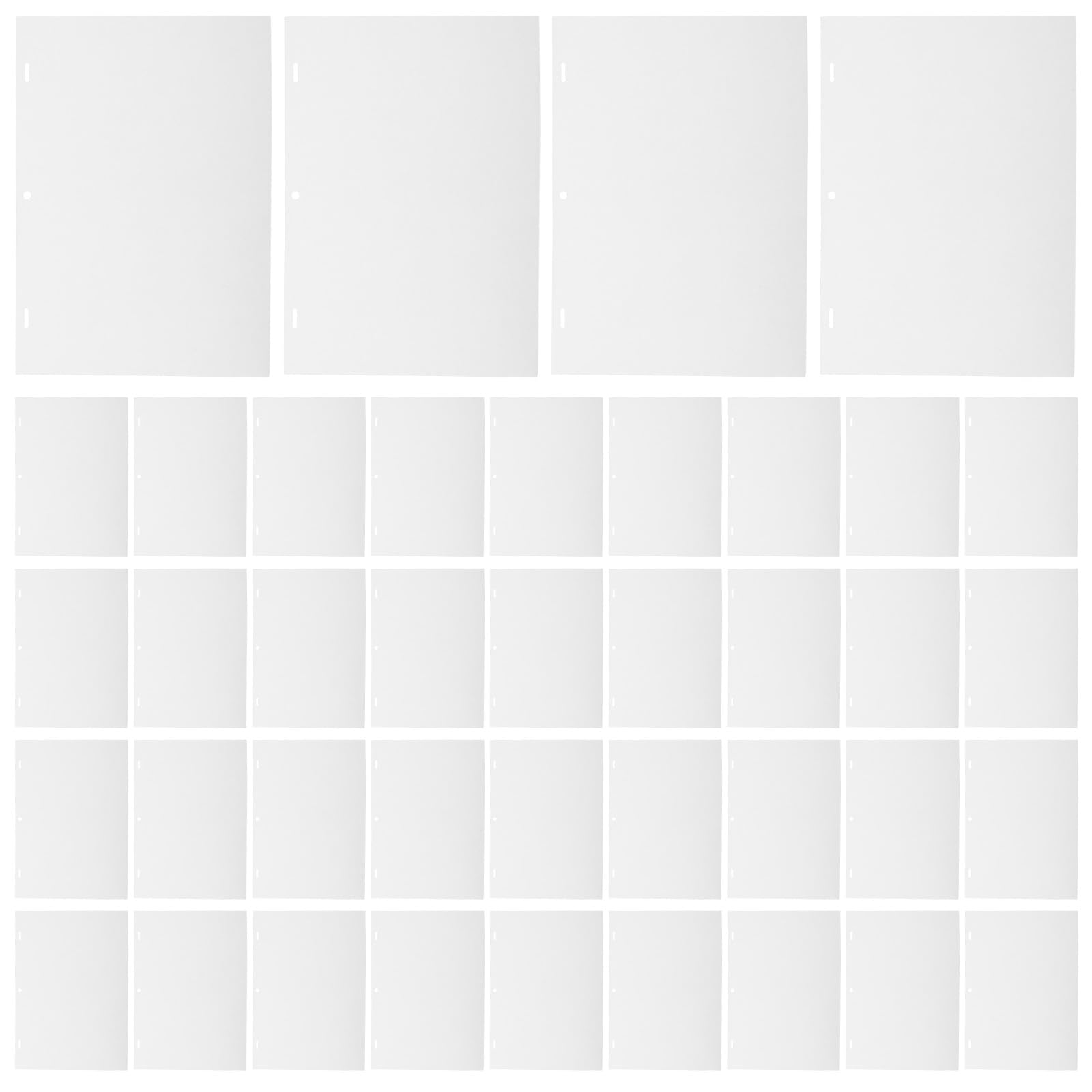 TOMETURE Papier à Dessin D'animation Blanc 200 Feuilles A4 pour Étudiants, Papier à Croquis Épais pour Graffiti et Dessins, Favorise les Compétences Manuelles