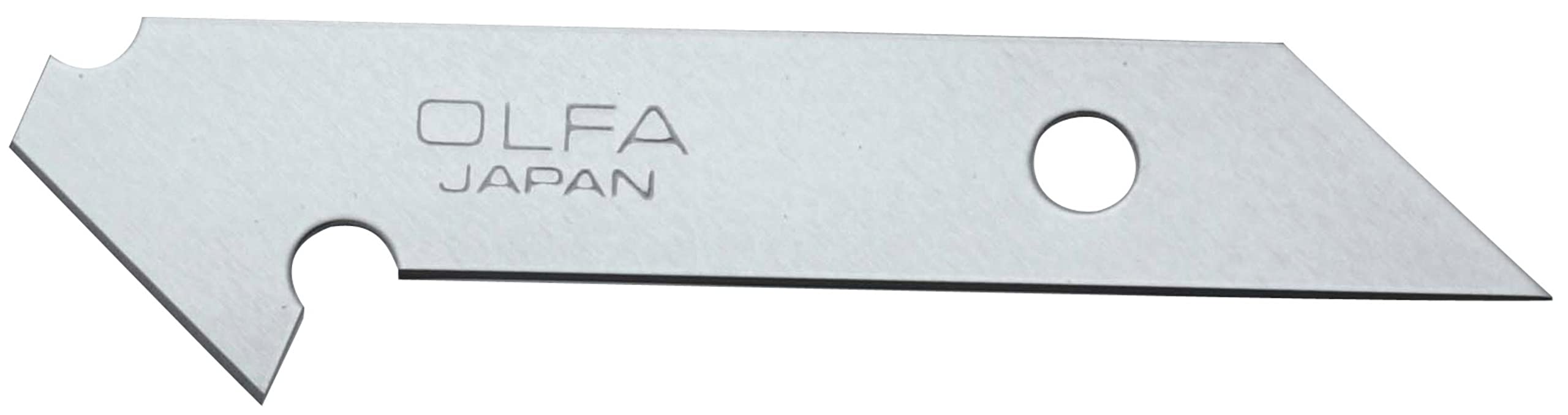 Olfa PB-450 - Pack de 5 cuchillas de 11 mm para cúter PC-S, especial para plástico
