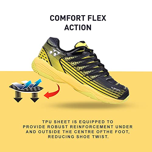Image of YONEX Badminton Shoes Tour Dominant 2 | Ideal for Badminton,Squash,Table Tennis,Volleyball | Non-Marking Sole |TRU Cushion |Durable Skin Light|Synchro-Fit Insole|Toe Assist Shape|Hexa Grip |Light Weight|