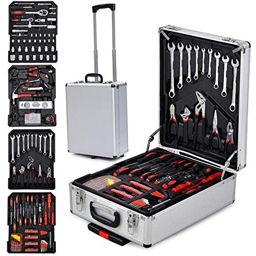 Set de herramientas en estuche aluminio 799 piezas miniatura 6