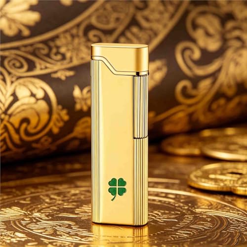 Encendedor de butano recargable portátil con rueda ajustable 2