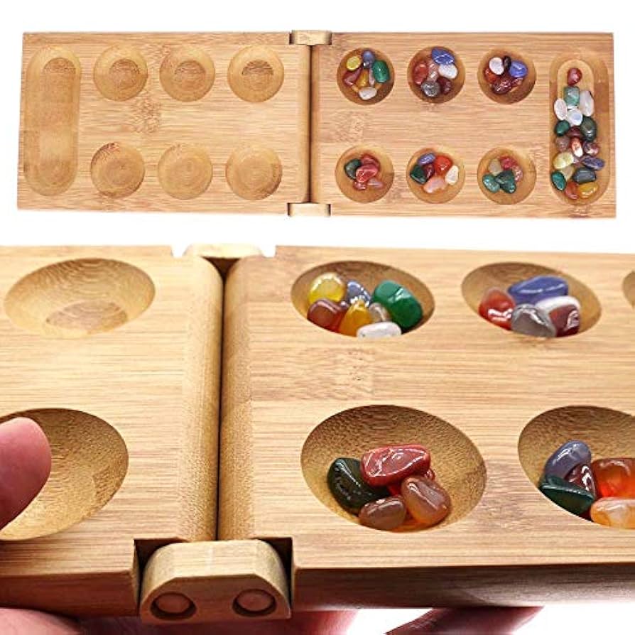 Amazon | マンカラ 石 カハラ マンカラゲーム まんから