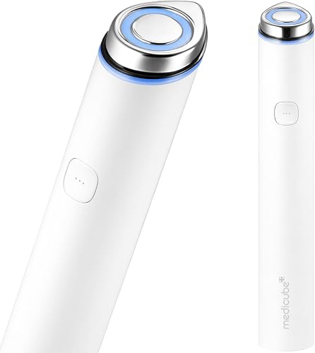 medicube Mini Booster Pro White | Affordable At-Home Facial Device for Beginners - Portable Glow Booster for Glass Skin, Boosting Skin Care Absorption, Skincare for Teens, Korean Skin Care