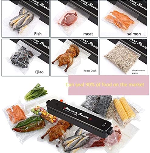 GXBCS Automatisch Vakuumiergerät Folienschweißgerät Vakuumierer Haushalt und Küche Mini-Beutelversiegeler Hand… – Bild 3
