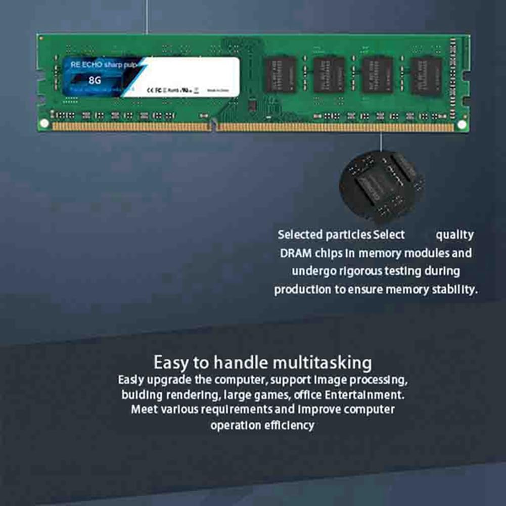 Amazon | メモリーバー DDR3 8600MHZ デスクトップメモリバー 