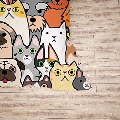 Housse de couette CHEHONG microfibre super doux lit chien et chat