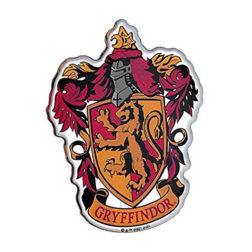 Fan Emblems Harry Potter Domed Chrome Car Decal - Gryffindor Crest #TOP7