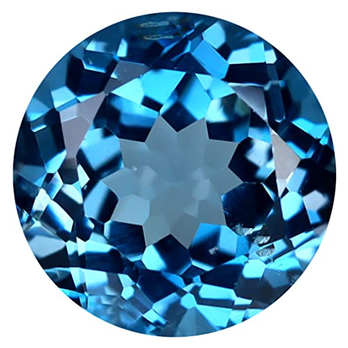 Topaze bleu de Londres 4.53 ct | Gemme naturelle d'exception du Brésil